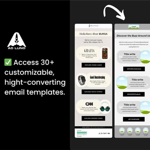 250+ Premium Email Templates - Image 4