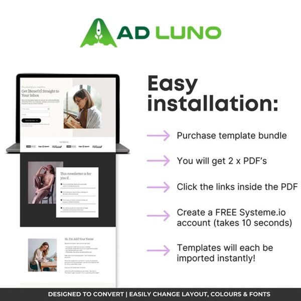 35+ High Converting Landing Page Templates - Image 6